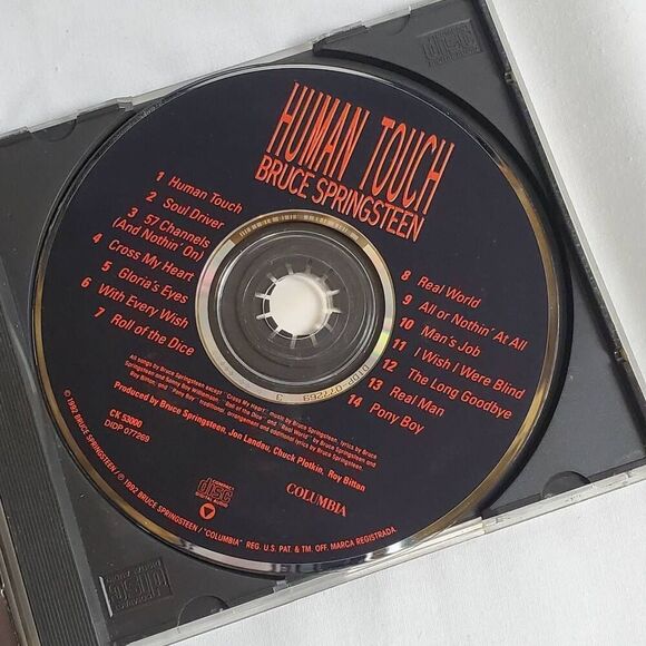 Bruce Springsteen Human Touch CD Columbia 1992 Rock Album - Picture 4 of 5